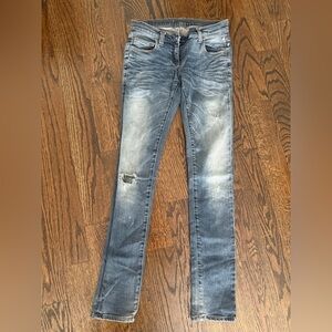 Balmain SKINNY JEANS Sz 38 LOW RISE
